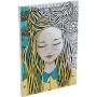 Monumi Teens Agnes kreativní obrázek k vybarvení v rámu 38,5 x 1,5 x 27 cm