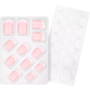 Essence French Click & Go umělé nehty 01 Classic French 12 kusů