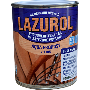 Lazurol Aqua Ekohost polomat V1305 podlahový lak 600 g Lazurol Aqua Ekohost polomat V1305 podlahový lak 600 g