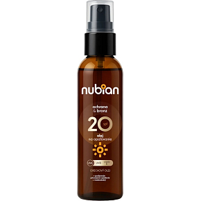 NUBIAN Olej na opalování SPF 20 Ochrana & Bronz 100ml