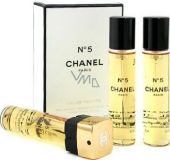 Chanel No.5 Eau de Parfum 3x20ml (Refill) For Women