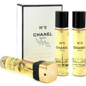 Chanel No.5 toaletní voda náplně pro ženy 3 x 20 ml