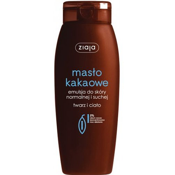 Ziaja Kakaové máslo emulze na tvář a tělo vhodný před opalováním 200 ml