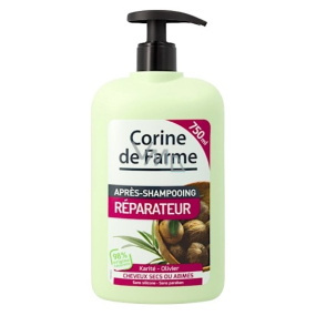 Corine de Farme Bambucké máslo a oliva kondicionér na suché a poškozené vlasy 750 ml