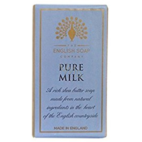 English Soap Mléko přírodní parfémované mýdlo s bambuckým máslem 200 g
