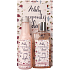 Bohemia Gifts Šípek a Růže sprchový gel 200 ml + koupelová lázeň 200 ml + dekorační obraz Nikdy neopouštěj domov bez pusy... 13 x 24 cm, kosmetická sada