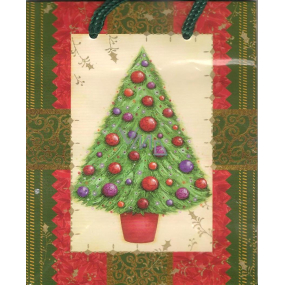 Albi Dárková papírová malá taška 13,5 x 11 x 6 cm Vánoční TS4 96251