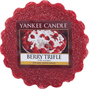Yankee Candle Berry Trifle - Ovocný dezert s vanilkovým krémem vonný vosk do aromalampy 22 g