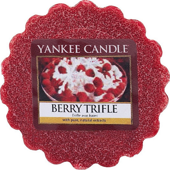 Yankee Candle Berry Trifle - Ovocný dezert s vanilkovým krémem vonný vosk do aromalampy 22 g