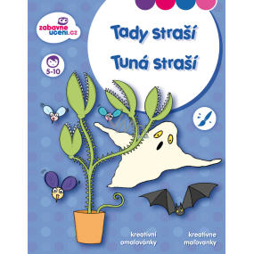 Ditipo Kreativní omalovánky Tady straší 16 stran A4 215 x 275 mm