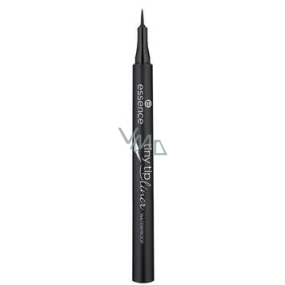 Essence Tiny Tip Pero na oční linky voděodolné 01 Deep Black