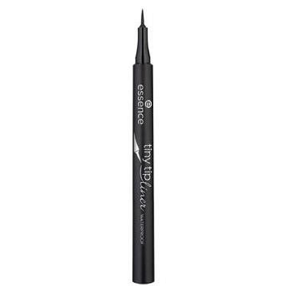 Essence Tiny Tip Pero na oční linky voděodolné 01 Deep Black