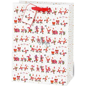 BSB Luxusní dárková papírová taška 36 x 26 x 14 cm Santa VDT 002 A4