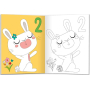 Ditipo Kreativní omalovánky Čísla 16 stran A4 215 x 275 mm věk 3+