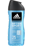 Adidas After Sport 3in1 sprchový gel na tělo, vlasy a pleť pro muže 250 ml