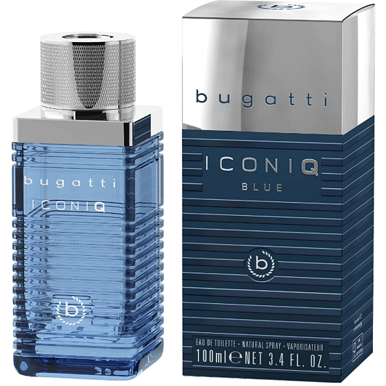 Bugatti Iconiq Blue toaletní voda pro muže 100 ml