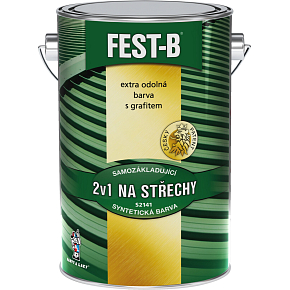 FEST-B S2141, antikorozní nátěr na železo, 0845 cihlový, 5 kg