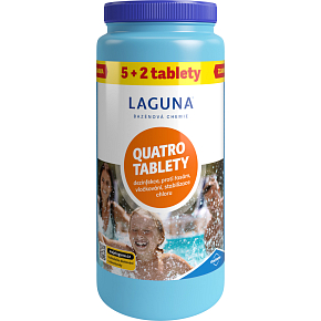 Laguna Quatro tablety multifunkční bazénová chemie, 1,4 kg Laguna Quatro tablety multifunkční bazénová chemie, 1,4 kg