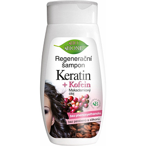 BIO BIONE KERATIN + KOFEIN Regenerační šampon 260 ml BIO BIONE KERATIN + KOFEIN Regenerační šampon 260 ml