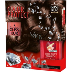 Gliss Kur Color Protect šampon na vlasy 250 ml + regenerační balzám 200 ml, kosmetická sada