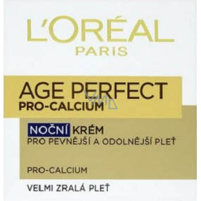 Loreal Paris Age Re-Perfect Pro-Calcium noční krém pro pevnější a odolnější pleť 50 ml