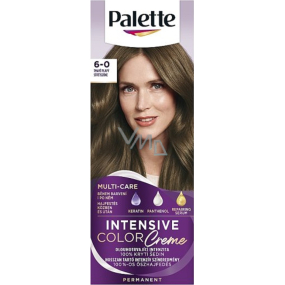 Schwarzkopf Palette Intensive Color Creme barva na vlasy odstín 6-0 Tmavě plavý