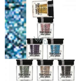 Dermacol Star Choice Shiny Glitters Třpytky na oči 05 tyrkysová 2 g