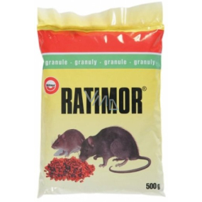 Ratimor granule na hubení hlodavců 500 g