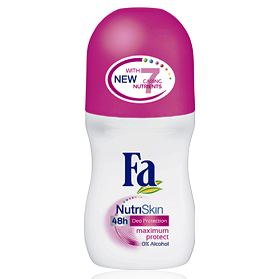 Fa NutriSkin Maximum protect kuličkový deodorant roll-on pro ženy 50 ml