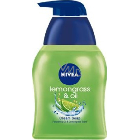Nivea Lemongrass & Oil krémové tekuté mýdlo 250 ml