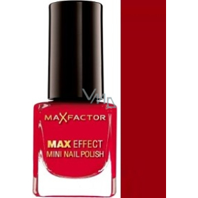 Max Factor Max Effect Mini Nail Polish lak na nehty 39 Ruby Tuesday 4,5 ml