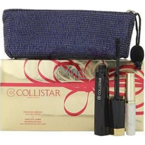 Collistar Design Ultra Nero řasenka 11 ml + oční linky s glitry 4 ml, kosmetická sada