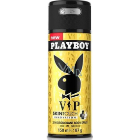 Playboy Vip for Him SkinTouch deodorant sprej pro muže 150 ml