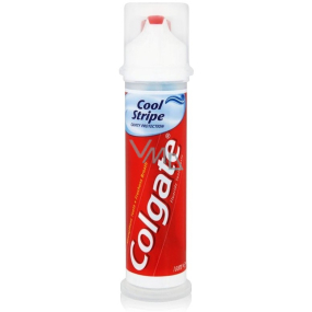 Colgate Triple Cool Stripe zubní pasta s pumpičkou 100 ml