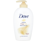 Dove Fine Silk hedvábné tekuté mýdlo s dávkovačem 250 ml