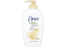 Dove Fine Silk hedvábné tekuté mýdlo s dávkovačem 250 ml