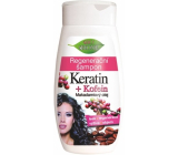 Bione Cosmetics Keratin & Kofein regenerační šampon pro všechny typy vlasů 250 ml