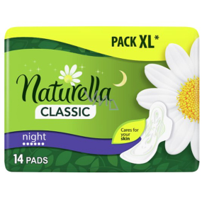 Naturella Classic Night hygienické vložky s heřmánkem 14 kusů