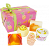 Bomb Cosmetics Exotická - Totally Tropical balistik 160 g + špalíček 50 g + mýdlo 2 x 100 g + tělové máslo 200 ml, kosmetická sada