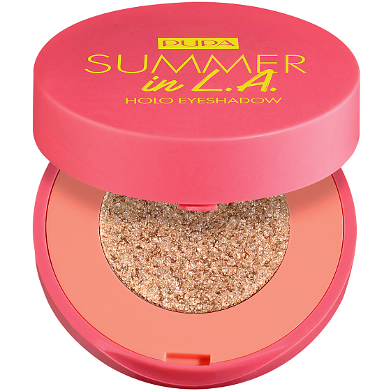 Pupa Summer in L.A. Holo Eyeshadow oční stíny s holografickým efektem 001 Long Island 2 g