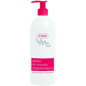 Ziaja Rozehřívající masážní olej dávkovač 500 ml