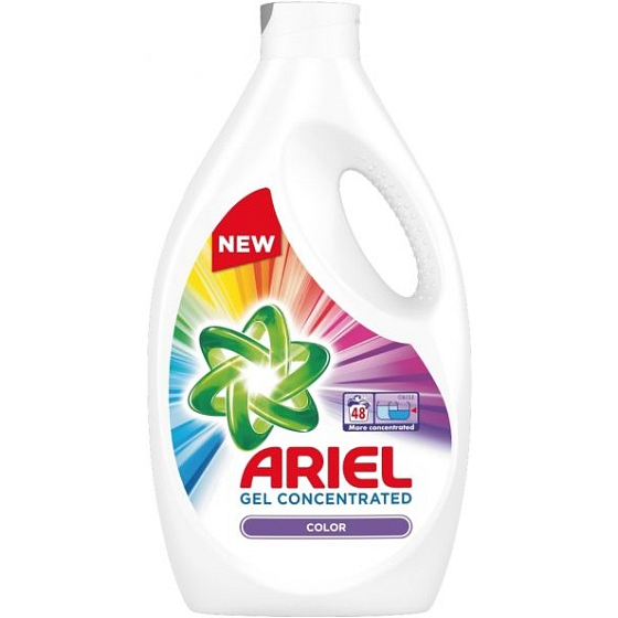 Ariel Color tekutý prací gel na barevné prádlo 48 dávek 2,64 l