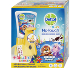 Dettol Kids Zoo Dobrodruh bezdotykový dávkovač mýdla žlutý + náplň 250 ml