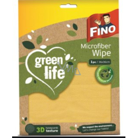 Fino Green Life Hadřík z mikrovlákna, recyklovaný PES 36 × 36 cm, 1 kus