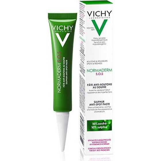 Vichy Normaderm S.O.S. lokální péče proti pupínkům se sírou 20 ml