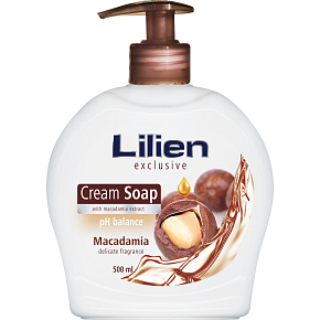 Lilien Macadamia tekuté mýdlo, 500 ml Lilien Macadamia tekuté mýdlo, 500 ml