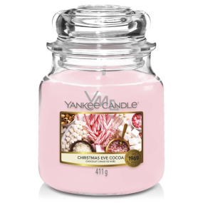 Yankee Candle Christmas Eve Cocoa - Štědrovečerní kakao vonná svíčka Classic střední sklo 411 g