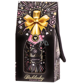 Moje Bublinky sprchový gel lahvička černá 150 ml
