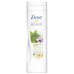 Dove Nourishing Secrets Awakening Ritual Matcha Tea & Sakura - Zelený čaj a třešňový květ tělové mléko pro všechny typy pokožky 250 ml