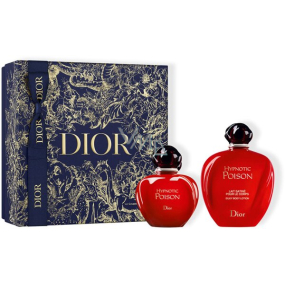 Christian Dior Hypnotic Poison toaletní voda 50 ml + tělové mléko 75 ml, dárková sada pro ženy